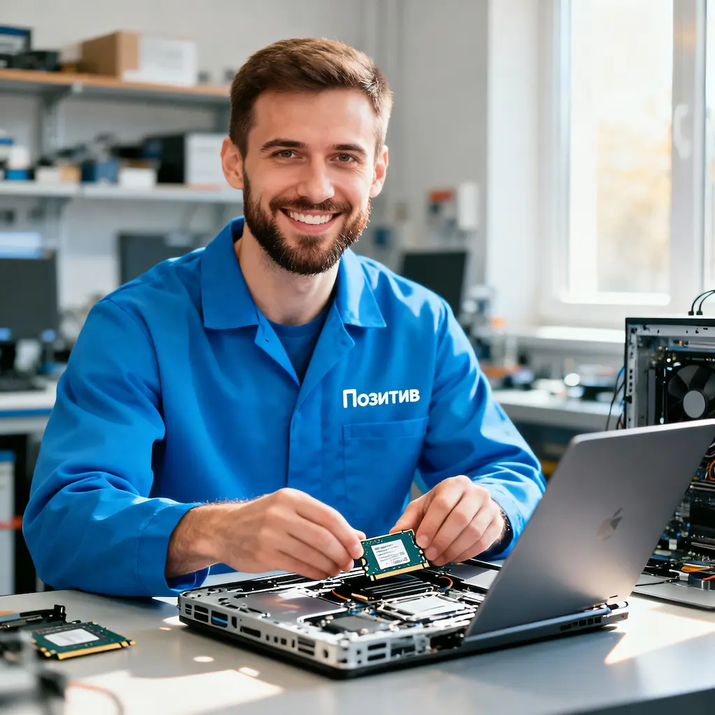 заменить HDD на SSD на ноутбуке в Воскресенске