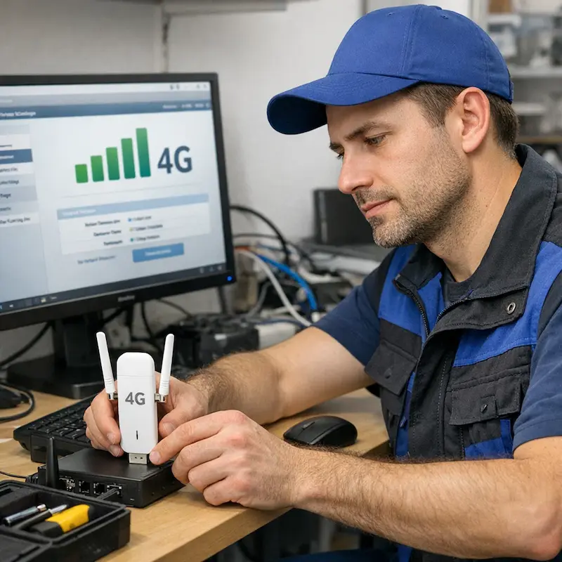 Настройка LTE модема в Воскресенске