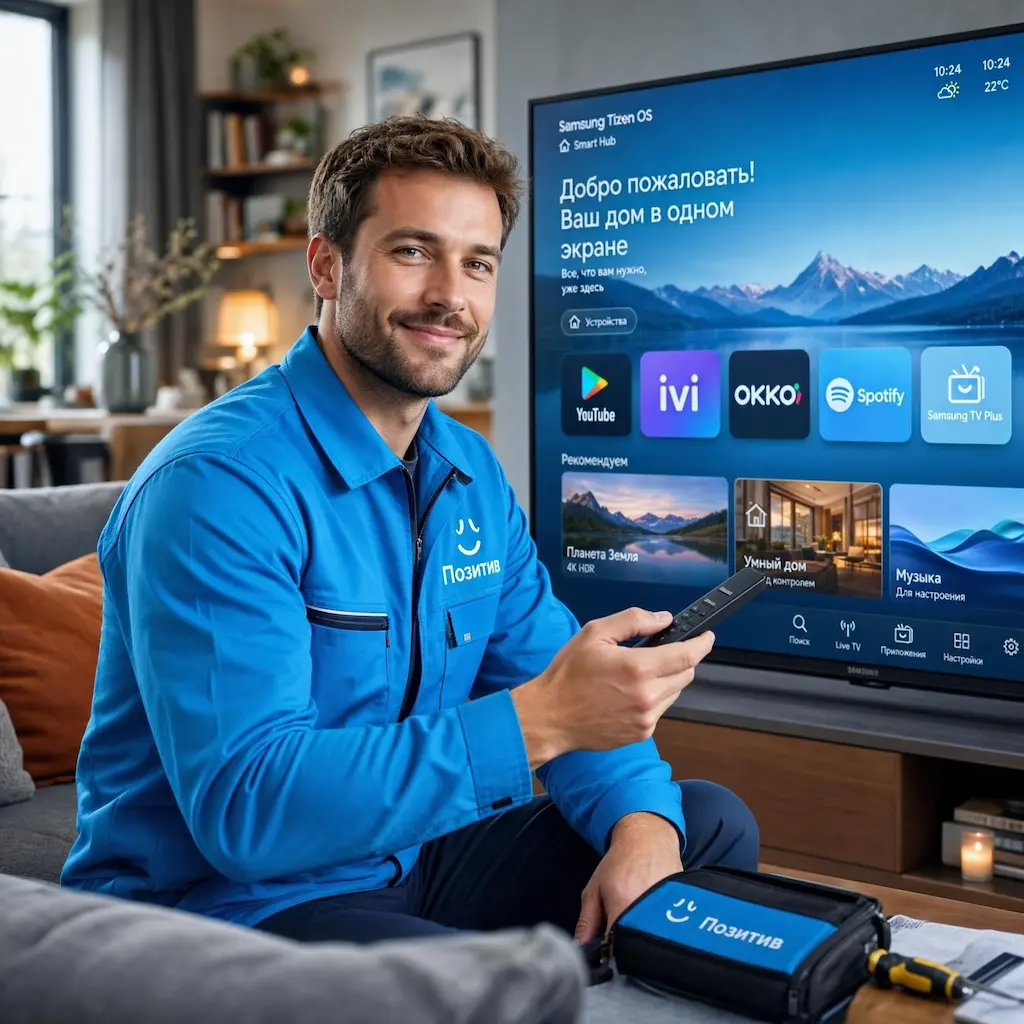 Настройка Smart TV в Воскресенске