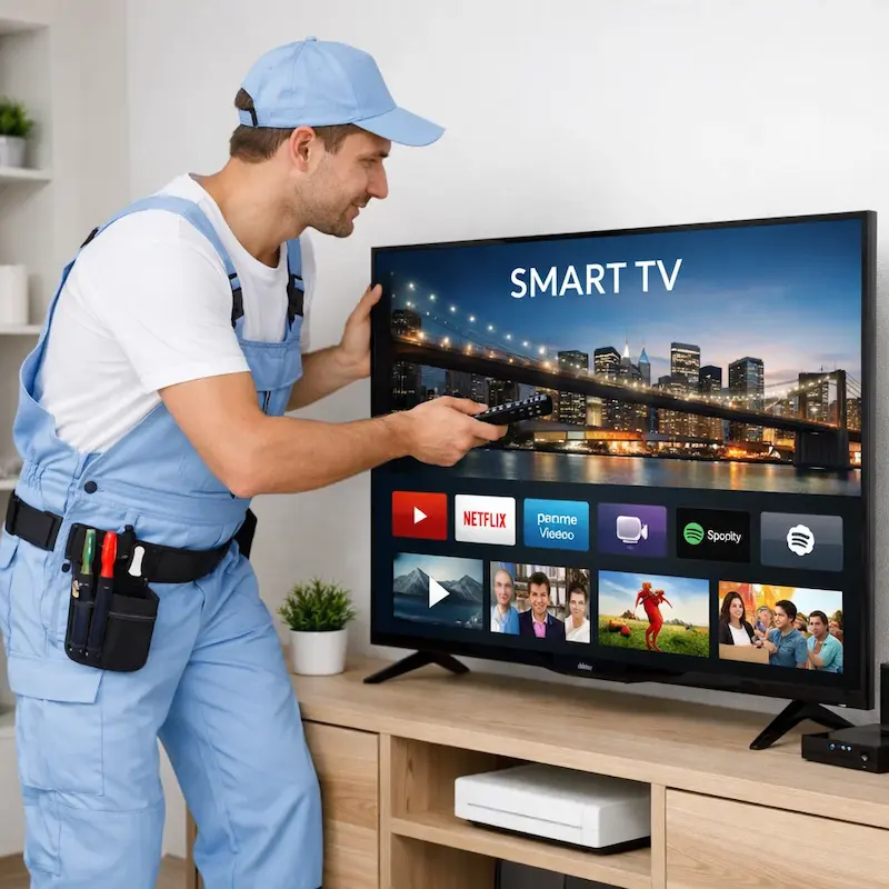 Как вызвать мастера для настройки Smart TV в Воскресенске