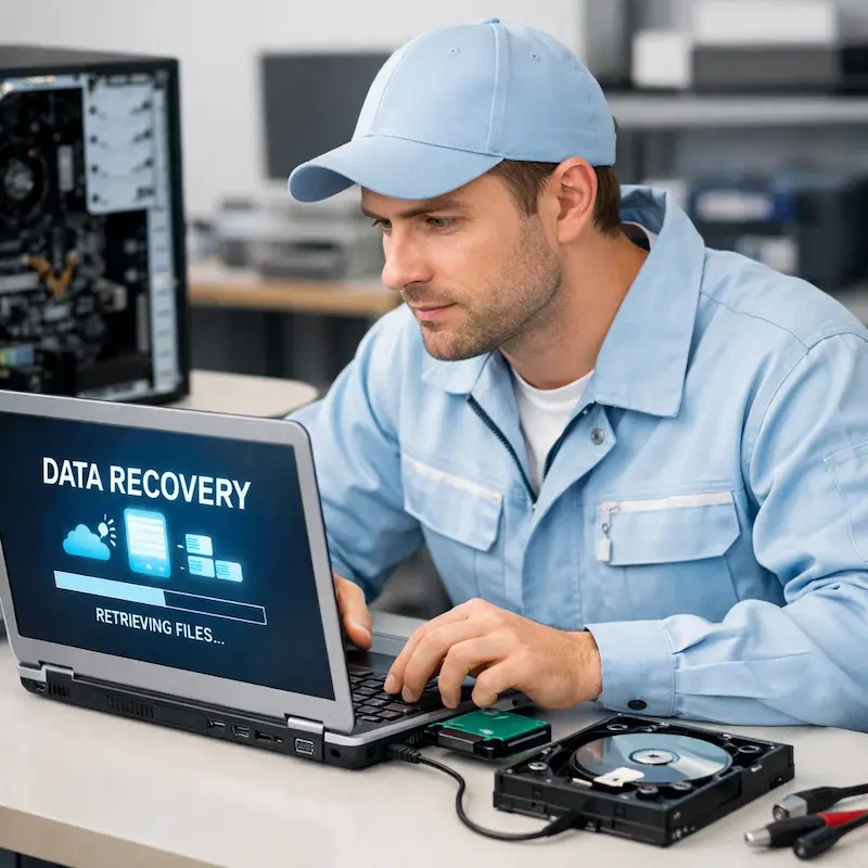 Восстановление данных и файлов в Воскресенске