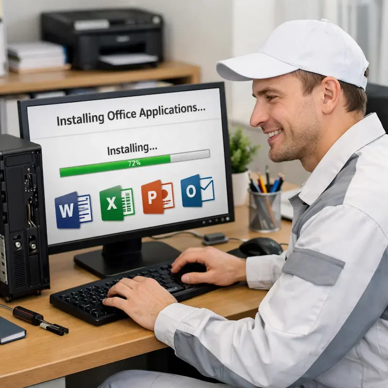 Установка и настройка программ на компьютере в Воскресенске