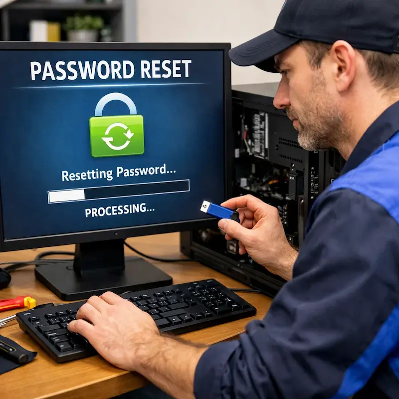 Удаление пароля на компьютере в Воскресенске