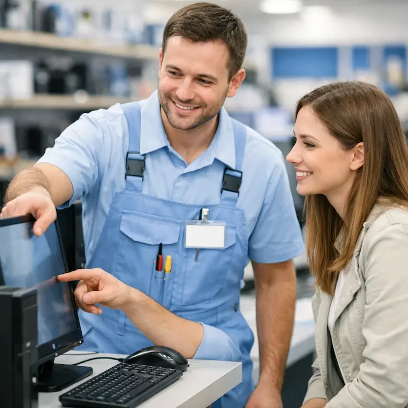 Помощь в выборе компьютера и комплектующих в Воскресенске