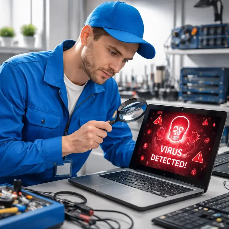 Поиск компьютерных вирусов в Воскресенске